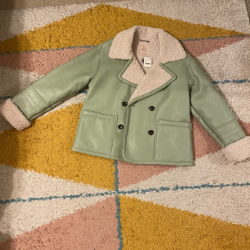 Free People Vegan Leather Jacket